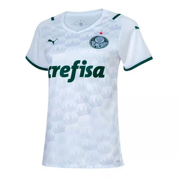 Tailandia Camiseta Palmeiras 2nd Mujer 2021-2022 Blanco